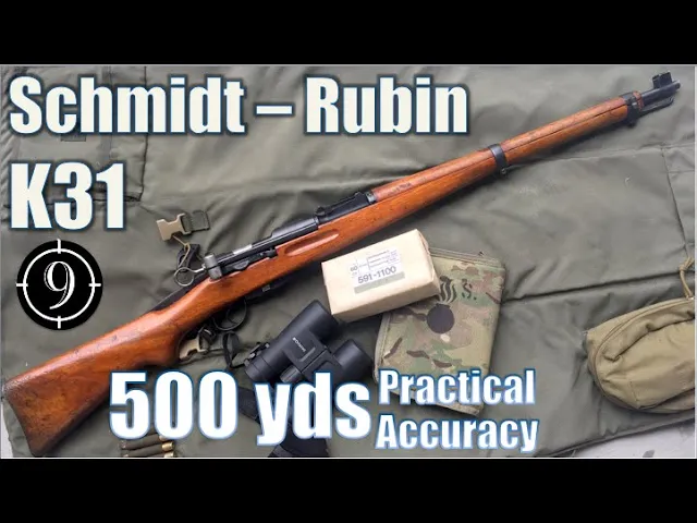 swiss k31 to 500yds: practical accuracy (schmidt rubin shot with gp11ammo